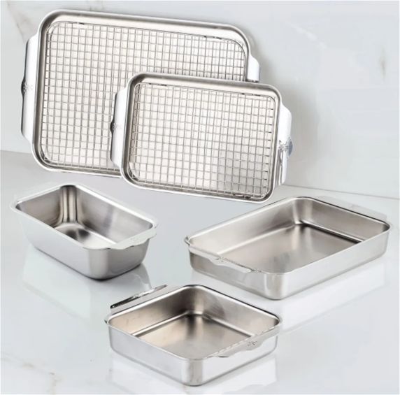 Hestan OvenBond Tri-Ply Stainless Bakeware